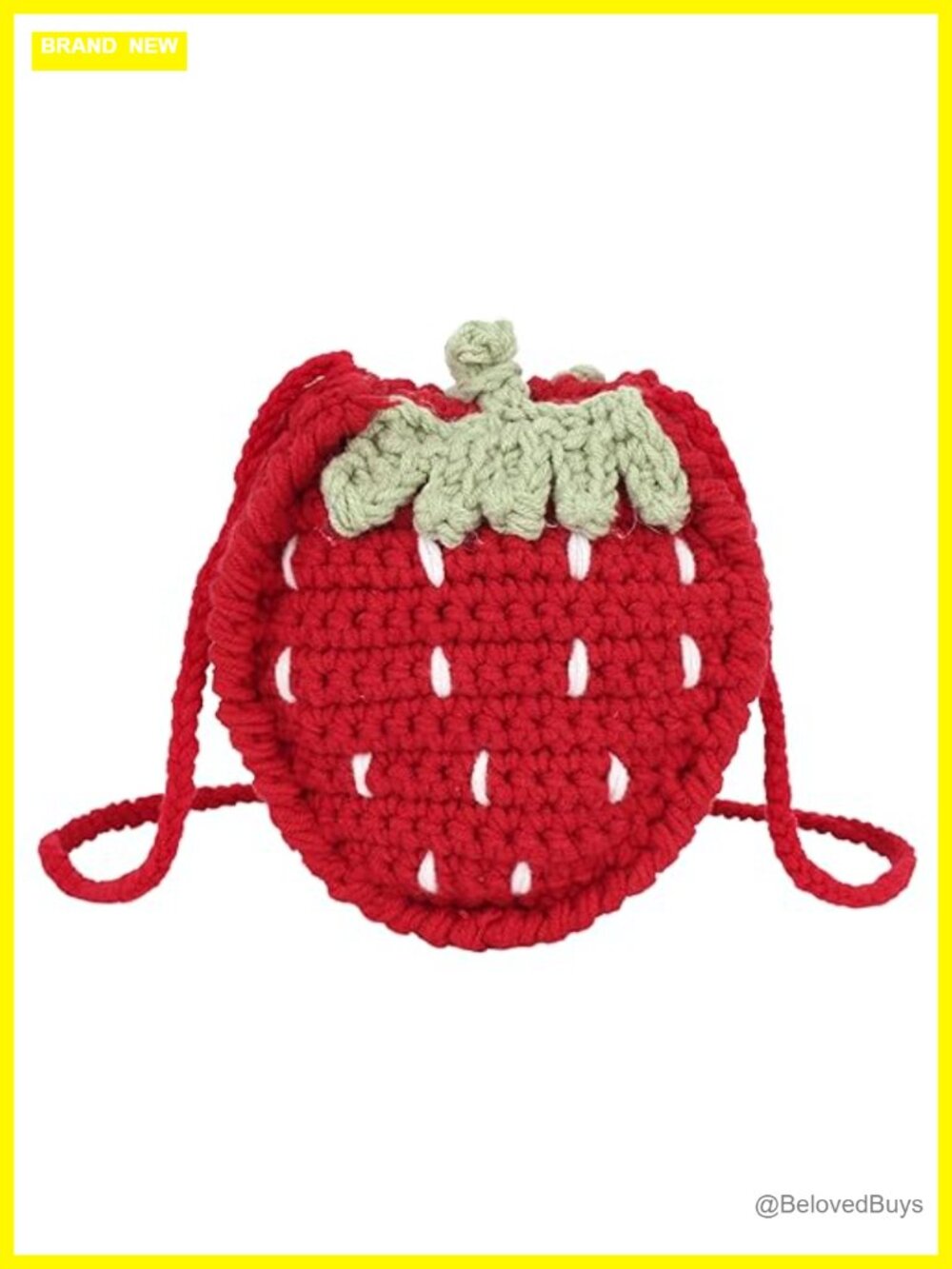 Handcrafted Straw Woven Crossbody Mini Coin Purse
